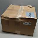 EUHOMY Nugget Ice Maker Countertop with Handle, Ready in 6 Mins, 34lbs Per Day, Removable Top Cover, Auto-Cleaning, Portable Sonic Ice Maker with Basket and Scoop, for Home/Party/RV/Camping (Black)