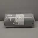 Dog Stairs & Steps for High Beds, 2 Steps High Density Foam Waterproof Dog Ramp for Small Dogs and Cats, Pet Stairs with Removable Washable Cover for Bed, Couch, Sofa and Car (H: 11.8") (Gray)