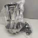 Bestshared Outdoor Wall Sconces, Outdoor Wall Lantern Lamp,Modern Exterior Lighting Fixture for Front Porch with Seeded Glass Shade for Porch(Black) (11.3" Height)