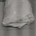 Bed Skirt Queen Size Ruffled Bed Skirt with Split Corners, Queen Bed Skirts 16 Inch Drop with Platform, White, 16'' Queen