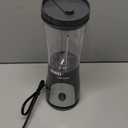 Mueller Personal Blender for Shakes and Smoothies with 15 Oz Travel Cup and Lid, Juices, Baby Food, Heavy-Duty Portable Blender & Food Processor, Grey (Gray)