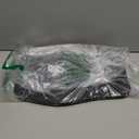 MEETION Ergonomic Keyboard Wired, 7 Colors Transparent Backlit, 4 Brightness, 1 RGB Breathing Backlit, Comfortable Wrist Rest Cushion, USB-A/USB-C Adapter Ergo Keyboard for Windows Mac Computer Laptop