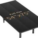 Foldable Box Spring,Full Size10mm (54x75'') Noise Minimizing, Moisture Resistant Bunkieboards, Low Profile Bed Support