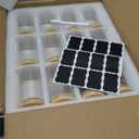 8oz Glass Food Storage Jars, Glass Jars with Bamboo Lids, Kitchen Storage Jars, Set of 12, Canisters with Airtight Lids for Spice, Coffee, Cookie, Pantry Organizers