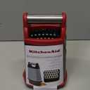KitchenAid Gourmet 4-Sided Stainless Steel Box Grater with Detachable Storage Container