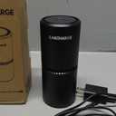 LabCharge Small Ionic Air Purifier for Home & Bedroom  Silent HEPA Filter  Covers 250 Sq Ft - Free Cleaner for Pets, Hair, Smoke, Dust, Odors & Dander  Compact & Black Design - Pack of 2