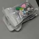 Usmik 18PCS Cute Retractable Badge Holders Set-Cute Badge Reel with Clip 6PCS Imformation Cards Vaccinate Record Cards Plastic Holder Horizontal and Vertical Card Holder Pack Of 4
