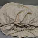 Organic Cotton Fitted Crib Sheets - 100% GOTS Certified Organic Cotton, All-Natural, Dye-Free, Unbleached, Toxic-Free & Breathable Baby Crib Sheets for Standard Crib Mattresses (Pack of 2)