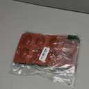 2Pcs 8-Cavity Silicone Easter Egg Molds, Egg Shaped Cake Pop Mold, Baking Supplies for Making Chocolate Jello Candy (Brick Red)