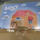 Pop N Fun Bluey Pop-Up Tent, Multicolor Easy Storage Pop Up Play Tent with Roll-Up Door & Peep Window, Indoor/Outdoor Toddler Playhouse for Ages 2+, 72 Cm X 72 Cm X 102 Cm