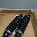 Rear Left & Right Street Rod Coil Over Shock w/400 Pound Black Coated Springs