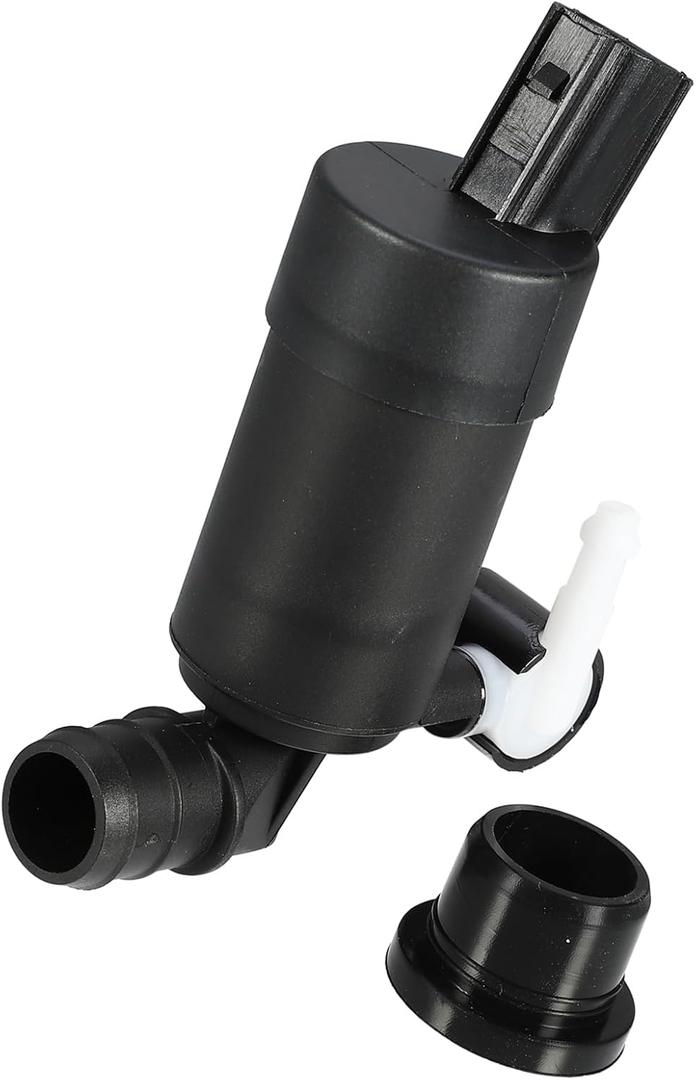 Motoforti Windshield Washer Motor Pump Replacement, for Ford Focus 2012-2018, Plastic, Black, 2pcs