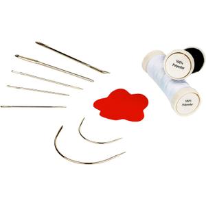 SINGER Heavy Fabric Repair Kit - Household Needles & Heavy Duty Thread