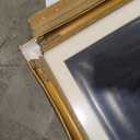 Vintage Gold Ornate Baroque Carved Wood Picture Frame with Mat (Gold, 18x24)