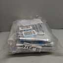 Amazon Basics Vacuum Storage Bags for Clothes, Compression Space Saving Storage Bags with Hand Pump, Reusable, Heavy-Duty Seal Protection, Multiple Sizes, White, 15-Pack