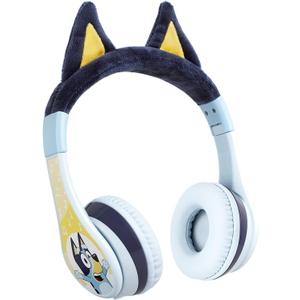 Bluey Bluetooth Headphones for Kids, Volume Reduced Wireless Headphones for School Home or Travel (Bluey)