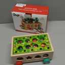 Toddlers Montessori Wooden Educational Toys for Baby Boys Girls Age 1 2 3 Year Old, Shape Sorting Toys 1st One First Birthday Girl Gifts for Kids 1-3, Wood Preschool Learning Fine Motor Skills Game