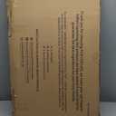 Dog Grass Pad with Tray - 35''x23'' Portable Dog Litter Box with 2 Pack Hemmed Edge Artificial Grass Patch + 2 Washable Reusable Pee Pads, Indoor Outdoor Fake Grass Pad for Dogs Potty