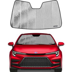 Pigenius Windshield Sun Shade for Toyota Corolla Hatchback 2019-2025, Corolla Sedan 2020-2025, GR Corolla 2023-2025 - AstraGuard