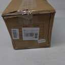 CXWXC Bike Basket - Handmade Rattan Bike Baskets for Girls Women - Front Bicycle Bike Basket with Coffee Cup Holder for Beach Cruiser, Scooter, Ebike (Brown)