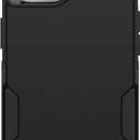 OtterBox iPhone 15+ 14 + Commuter Series Case - Black, Slim & Tough, Pocket-Friendly, with Port Protection
