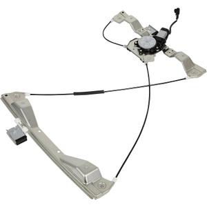 FINDAUTO 741-385 Power Window Regulator for 2005-2010 for Chevrolet Cobalt | For 2006 for Pontiac G4 | Front Right Power Window Regulator With 2 Pins Motor Assembly | 741-385