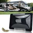 RV Skylight Outer Dome,18"x 26" OD Universal Skylight Fits All Standard 14" x 22" Skylight Openings, RV Shower Skylight for Camper Trailer Fifth Wheel Motorhome Truck (Smoke)
