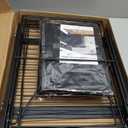 Pull-Out Trash Can for Kitchen Cabinet, Double 13 Gallon Tilt Out Garbage Bins with Soft-Close Slides, Under Sink Stainless Steel Shelf, Easy Installation, Heavy Duty Bags Included (Black)