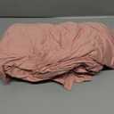 little dove Bed Canopy with Star Lights, Double Layer Canopy for Bed, Princess Play Tent for Girls Room, Breathable Bed Curtain for Children Reading Nook, Machine Washable, 25.6''x106'', Pink