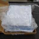 P Pothuiny 3-Piece Set Ruffle Satin Pillowcases & Full Fitted Sheet