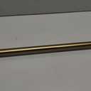 Ivilon Tension Curtain Rod - Spring Tension Rod for Windows or Shower, 24 to 36 Inch. Warm Gold