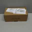 homdiy 25 Pack Modern Round Bar Cabinet Pulls, 5in Hole Center, Brushed Nickel Stainless Steel, Easy to Install, Durable