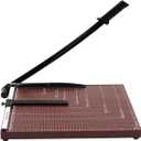 Guillotine Paper Cutter 18 Inch - Professional Large Paper Heavy Duty Trimmer, 12-Sheet Capacity for Cardstock & Photos, Safety Lock & Self-Sharpening Blade for Office, School, Craft Studio