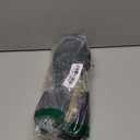 DREAM PAIRS Mules for Women Flats Comfortable Buckle Mules Slip on Slides Backless Loafers Shoes (7, Black-fur)