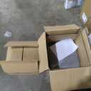 Low Rolling Stool Roller Seat with Universal Swivel Caster Wheels for Home Office Stool Garage Shop Stools PU Leather High Density Cushion and Steel Grey