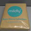 MILDLY Super Soft Duvet Cover - 100% Washed Microfiber Warm Mustard Yellow Comforter Cover Set 3 Pieces with Zipper Closure & Corner Ties (No Comforter) (King (104"x90"))