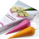 KEENPIONEER Disposable Piping Bags 14inch, 400 count (Clear)