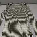 IWD Womens Striped Long Sleeve Shirts Slim Fit Square Neck Tops 2026 Spring Lightweight Knit Pullover Sweater