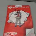 Morph Scary Clown Costume For Boys,Kids Halloween Clown Outfit, Creepy Clowns Dress Up For Boys (Medium)