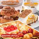 LA BELLEFE Wax Melts, Wax Cubes Strong Scent for Warmer -Cinnamon Roll, Marshmallow Dreams, Sicilian Lemon, Salted Caramel Cream, Vanilla Cake, Golden Apple, 6 Pack, 36-Cube