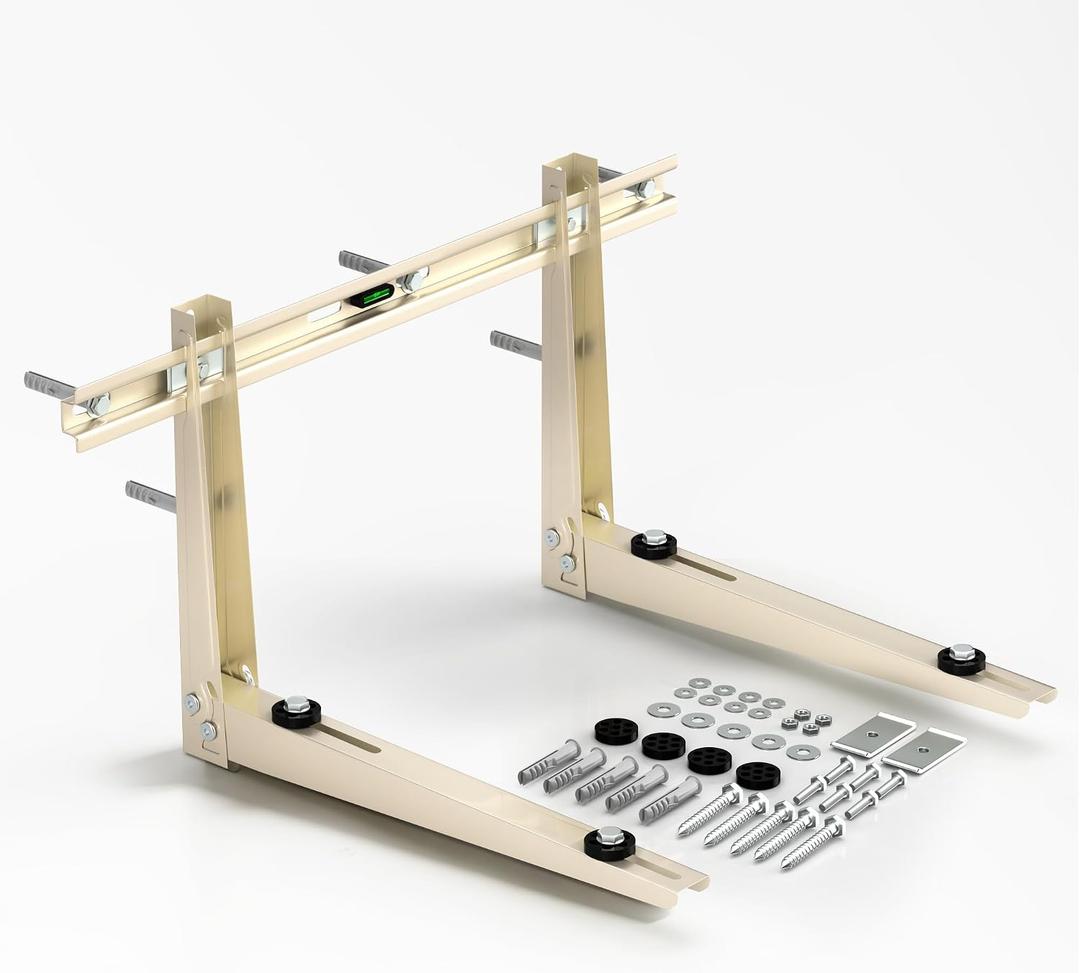 Mini Split Wall Mounting Bracket, Heavy Duty for Outside, Max 490Lb