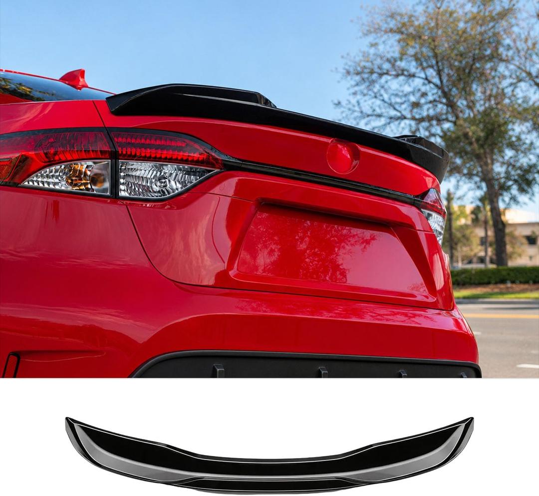 Xipoo Rear Trunk Spoiler Wing Compatible with 2020-2026 Toyota Corolla