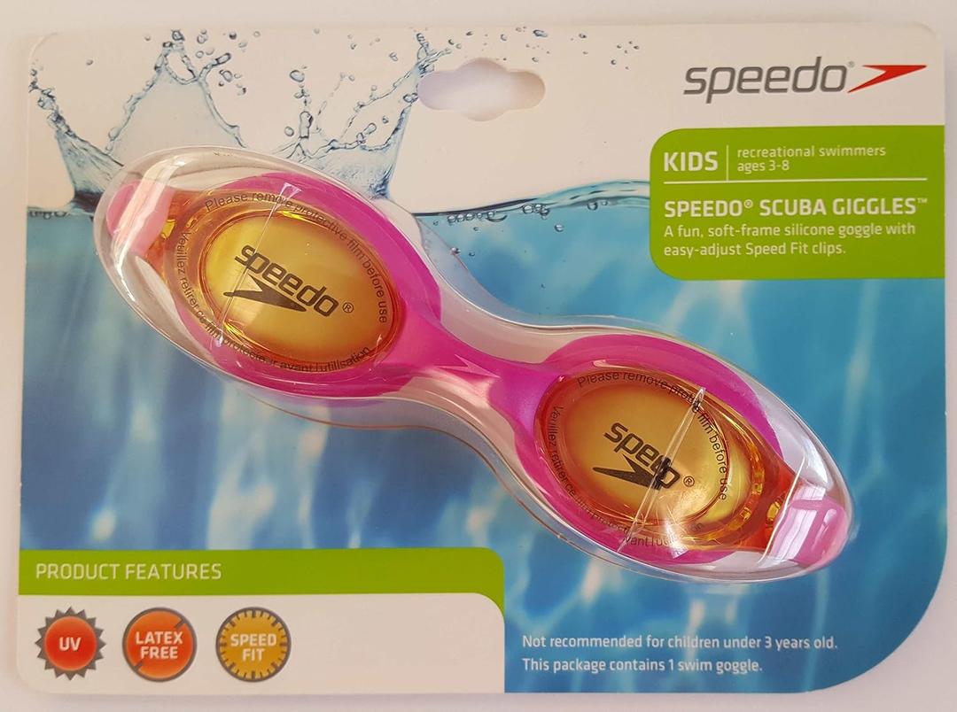 Speedo Kid's Scuba Giggles Goggles (Pink)