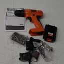 BLACK+DECKER 20V MAX POWERECONNECT Cordless Drill/Driver + 30 Piece Bits and Drivers Kit (LD120VA)