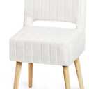 Shinoske Vanity Stool with Storage,White Faux Rabbit Fur Small Makeup Chair for Teenager,Storage Ottoman with Folding Back,Modern Footstool with 4 Solid Wood Legs for Bedroom,Living Room,Home Office