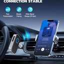 COMSOON Bluetooth Receiver for Car, Noise Cancelling 3.5mm AUX Bluetooth Car Adapter, Wireless Audio Receiver for Home Stereo/Wired Headphones, Hands-Free Call, 16H Battery Life - Black+Silver