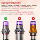 3 Pack V11 Filters Replacement for Dyson, Vacuum Filters Replacement Compatible with Dyson V11 Animal Torque Drive Complete V15 Detect Cordless Vacuum, Replace Part # 970013-02