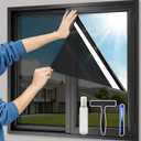 One Way Privacy Window Film Heat & UV Blocking, 31.5In×16.4Ft