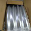 Land Guard 2Pcs Galvanized Steel Raised Garden Bed841 ft Large Metal Raised Planter Beds, Aluminum Raised Garden Bed for Vegetables. (841ft(2pcs, 1-silver)