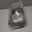 LOCHAS Luxury Bathroom Rug Shaggy Bath Mat 48 x 17 Inch, Washable Non Slip Bath Rugs for Bathroom Shower, Soft Plush Chenille Absorbent Carpets Mats, Sage Green